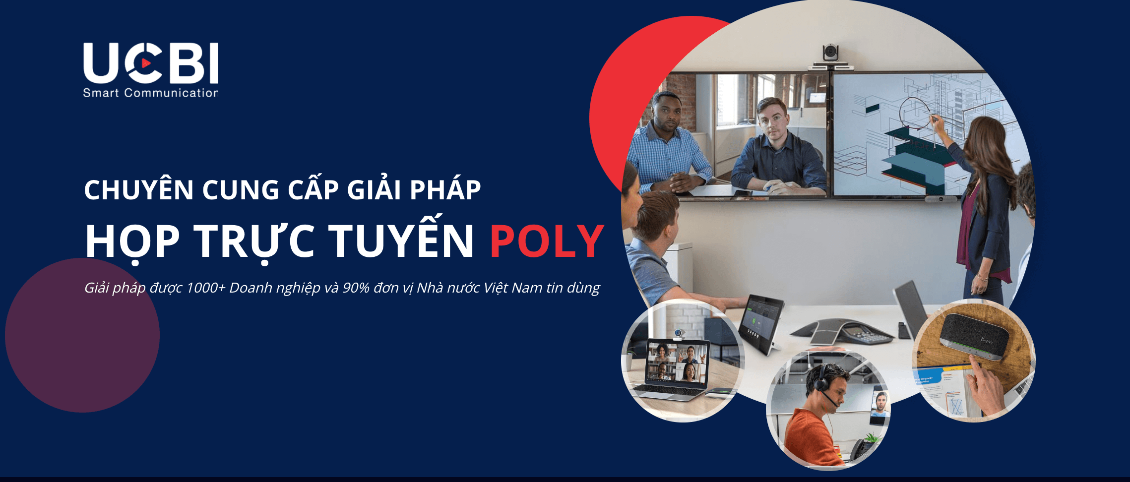 họp trực tuyến Poly